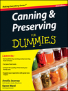 Cover image for Canning and Preserving For Dummies